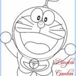 Sketsa Boneka Doraemon