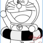 Sketsa Doraemon Termudah