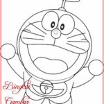 Sketsa Gambar Kartun Doraemon