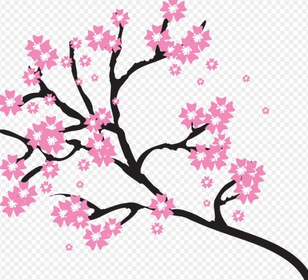 5500 Koleksi Gambar Kolase Bunga Sakura Terbaik