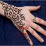 gambar henna india simple
