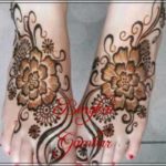 gambar henna kaki india