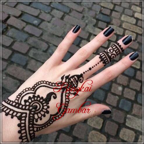 gambar henna terbagus di india
