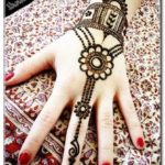 gambar henna untuk tangan hitam