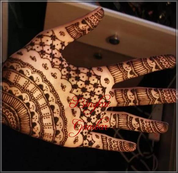 motif henna artis india