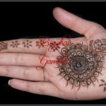 gambar henna motif bunga