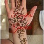 henna bunga simple dan mudah