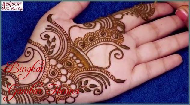 henna design arabic style