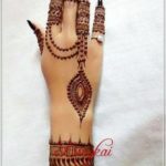 motif henna cincin simple