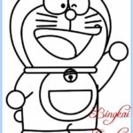 Sketsa Gambar Boneka Doraemon