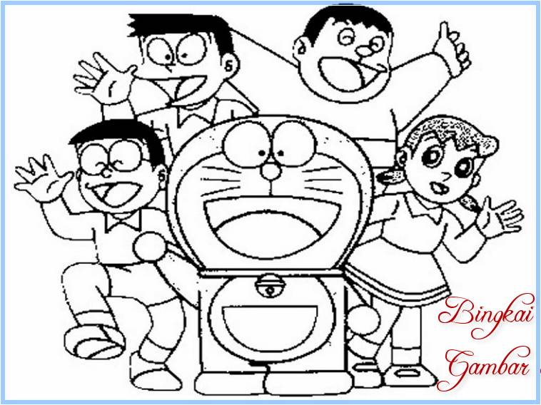 Sketsa Keluarga Doraemon