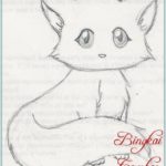 Sketsa Kucing Dari Pensil