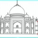 Sketsa Masjid Keren