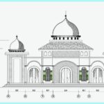 Sketsa Masjid Yang Bagus