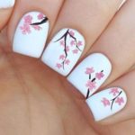 Nail Art Bunga Sakura