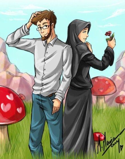 Kartun Islami Yang Romantis
